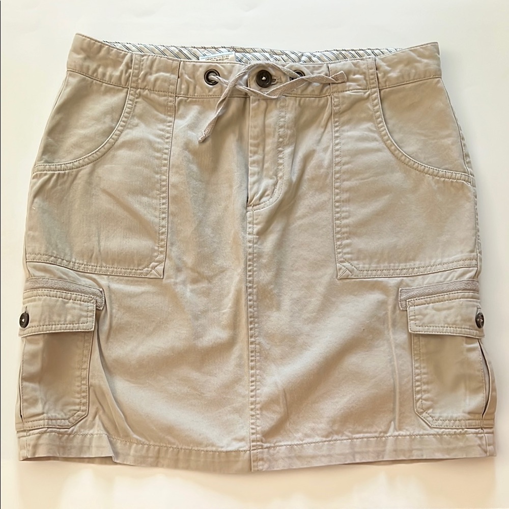 Carhartt Tan Mini Cargo Skirt Casual